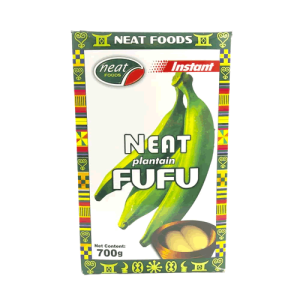 Neat Plantain Fufu